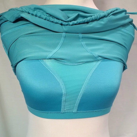 Athleta Horizon Tank Tide BlueRacerback Tie Waist - Picture 6 of 8